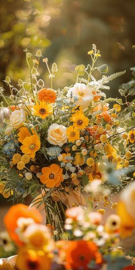 Radiant Buttercup Bridal Bouquets